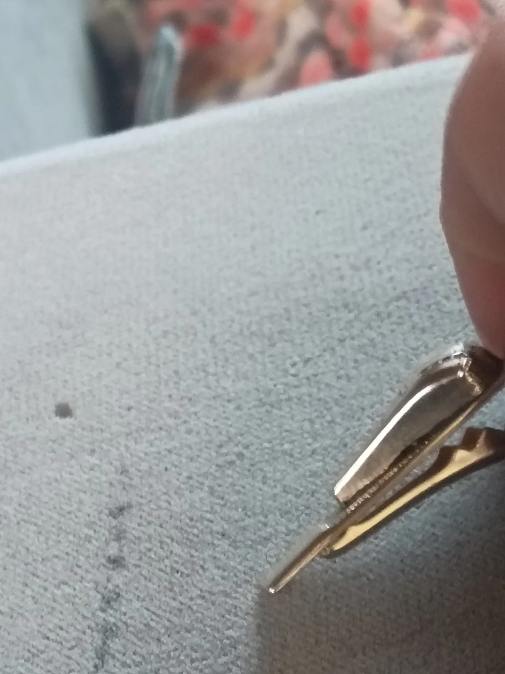 SWANK Silver Train Motif Tie Clip